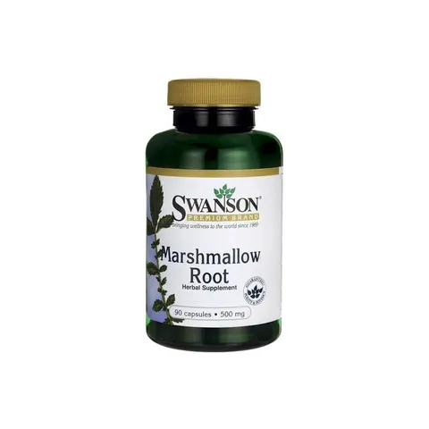 Swanson Marshmallow Root, 500mg - 90 caps – image 3