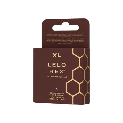 LELO Hex Respect XL Condoms 3 Pack – image 2