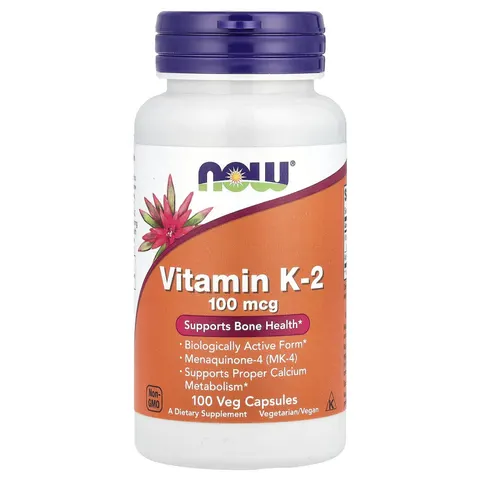 Vitamin K-2, 100mcg - 100 vcaps – image 2
