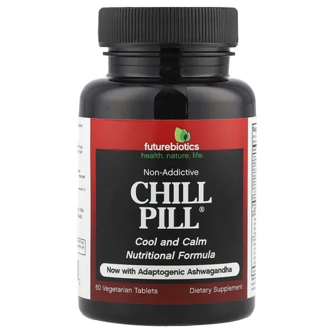 Futurebiotics, Chill Pill, 60 Vegetarian Tablets – image 3