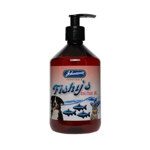 Johnsons Fishy's Salmon Oil 500ml – image 2