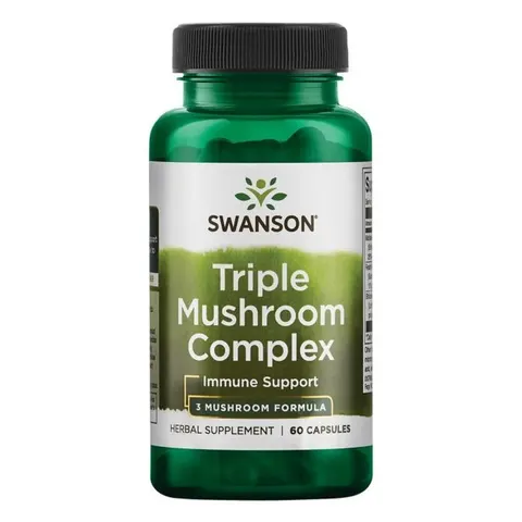 Triple Mushroom Standardized Complex - 60 caps – image 2