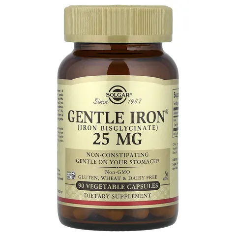 Solgar Gentle Iron 20 mg Capsules 90 Units – image 2