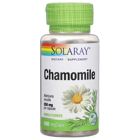 Solaray, Chamomile, 350 mg , 100 VegCaps – image 2