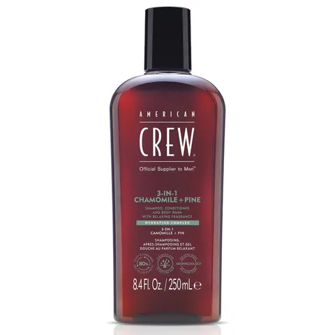 American Crew 3-in-1 Chamomile + Pine Shampoo 250 ml – image 3