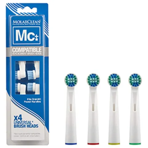 Molarclean Precision Toothbrush Heads, 4 Heads – image 2