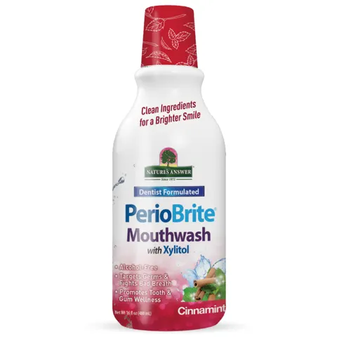 Natures Answer Mouthwash Cinamnt Periowash – image 2