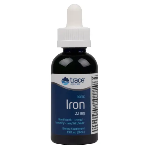 Trace Minerals Ionic Iron 22mg Liquid Drops - 56ml – image 2