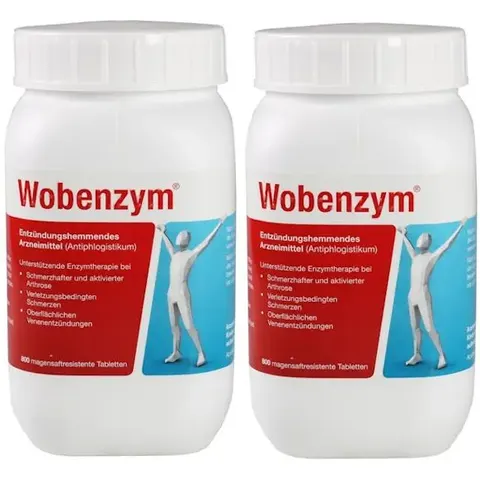WOBENZYM enteric-coated tablets 2x 800 pcs. (double pack) – Bild 4