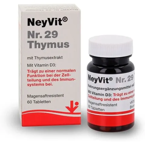 vitOrgan NeyVit No. 29 Thymus Tablets 60pcs. – Bild 2