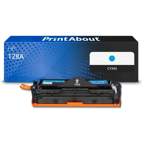 PrintAbout Toner compatible HP 128A (CE321A) - Cyan – image 2