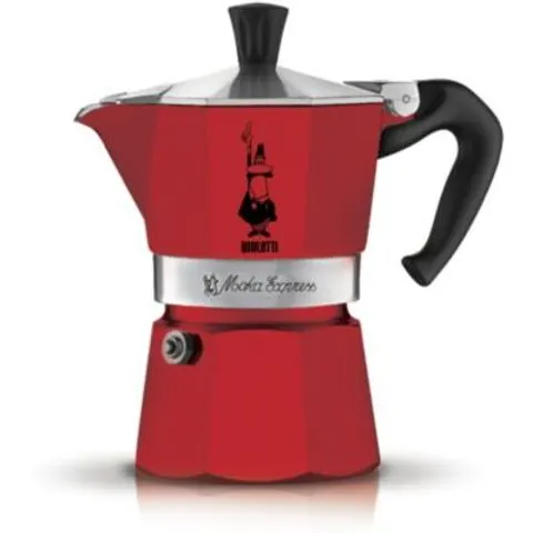 Cafetière BIALETTI MOKA EXPRESS ROUGE 3 – image 3