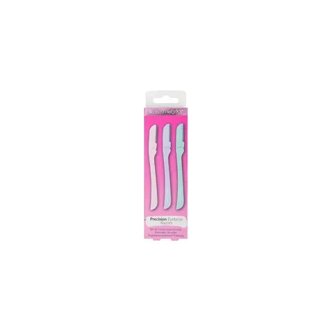 Brushworks Precision Eyebrow Razor Pastel razor for eyebrows – image 3