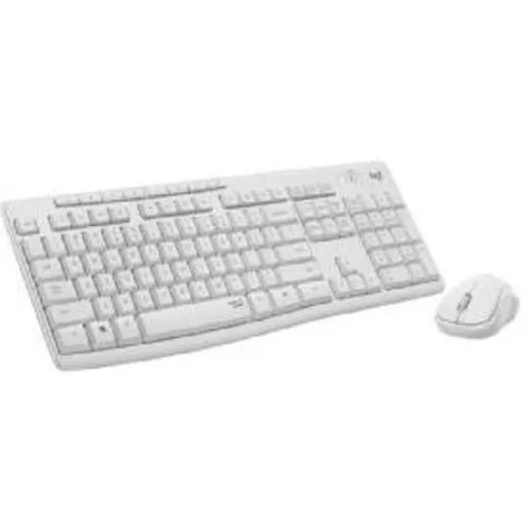 Teclado + mouse logitech mk295 silent blanco wireless inalambrico – imagen 2