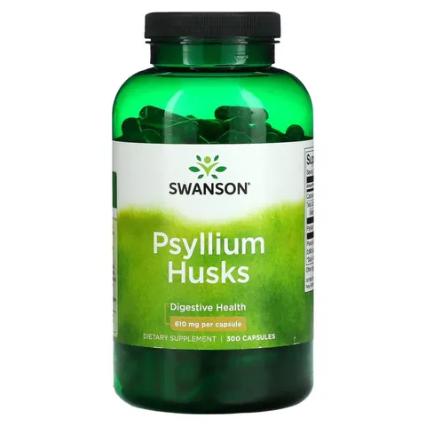 Psyllium Husks, 610mg - 300 caps – image 3