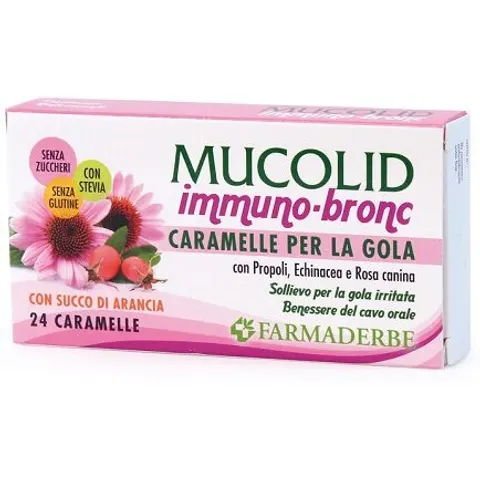 Farmaderbe Mucolid Bronc Immuno 24caram – immagine 2