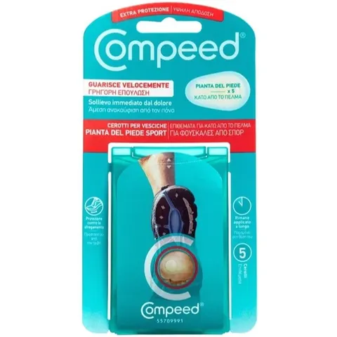 compeed Cerotti Vesciche Pianta del Piede 5 Pezzi – immagine 2