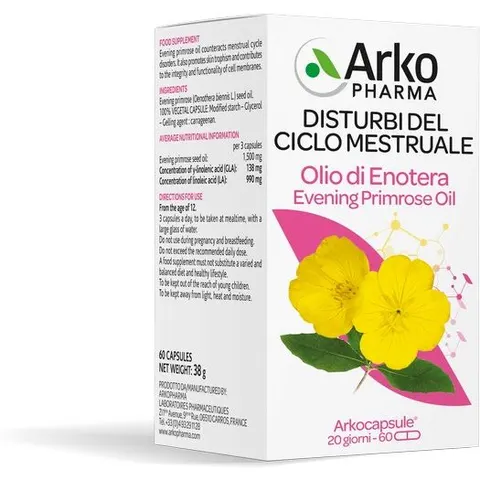 Arkofarm Arkocapsule Olio Enotera 60 Perle – immagine 2