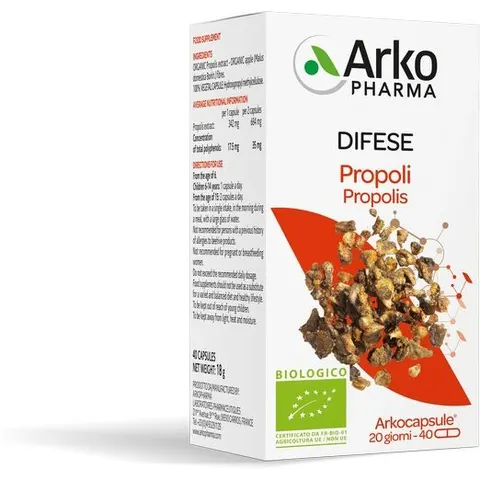 arkofarm arkocapsule Propoli Bio 40 Capsule – immagine 2