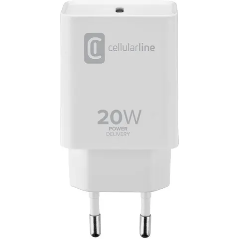 Cellular Line Caricabatterie da rete USB-C 20W – immagine 2