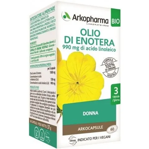 Arkofarm Arkocapsule Olio Enotera 60 Perle – immagine 5