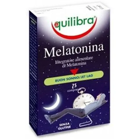 Equilibra Melatonina Integratore Relax e Riposo Notturno 75 Compresse – immagine 4