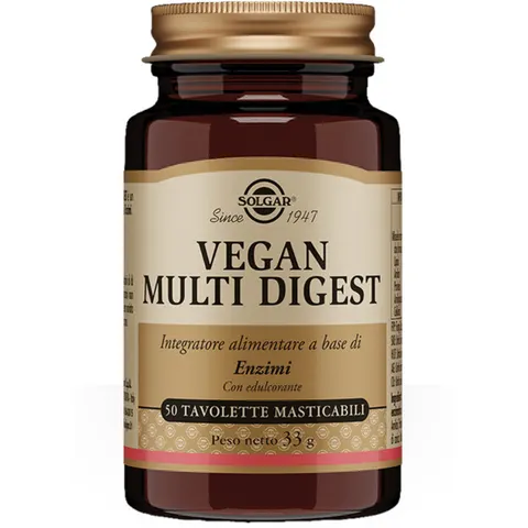 SOLGAR Vegan Multi Digest 50 Tavolette – immagine 5