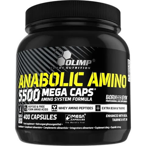 OLIMP Anabolic Amino 5500 400 Capsule – immagine 2