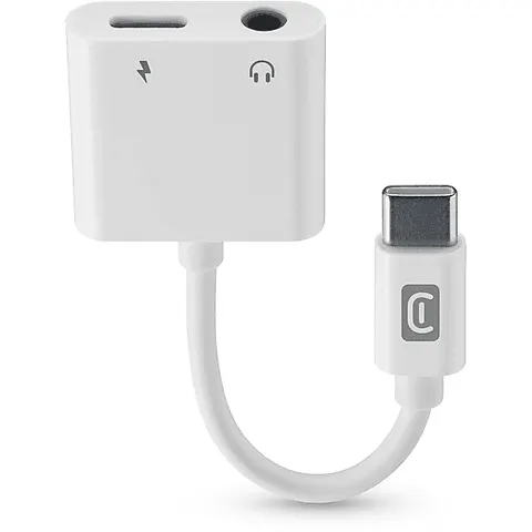 Cellular Line ADATTATORE Splitter USB-C/JACK 3.5 – immagine 2