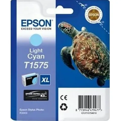 Epson T1575 (C13T157540) Druckerpatrone - Hellcyan – Bild 2