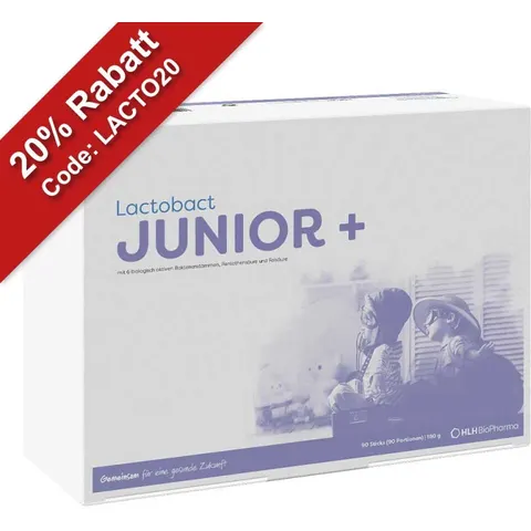 Lactobact JUNIOR + 90-Tage-Packung Beutel – Bild 2