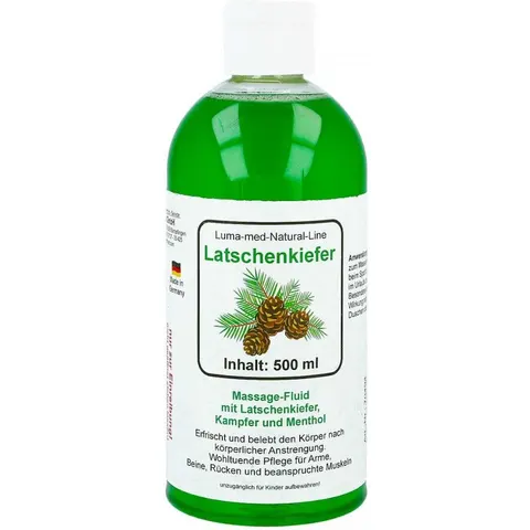 Massage-Fluid Latschenkiefer Kampfer Menthol – Bild 2