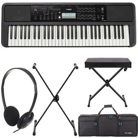 Yamaha PSR-E383 Schwarz – Bild 3