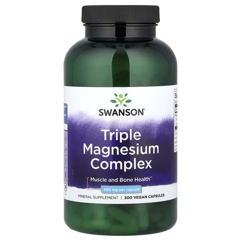 Triple Magnesium Complex, 400mg - 300 caps – image 2