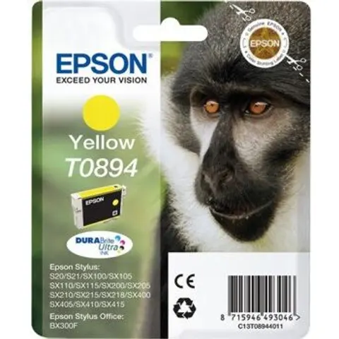 Epson Monkey Cartucho T0894 amarillo Original – imagen 3