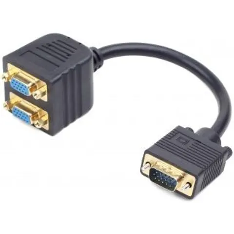 Splitter VGA Macho -> 2 VGA Hembra - GEMBIRD – imagen 2