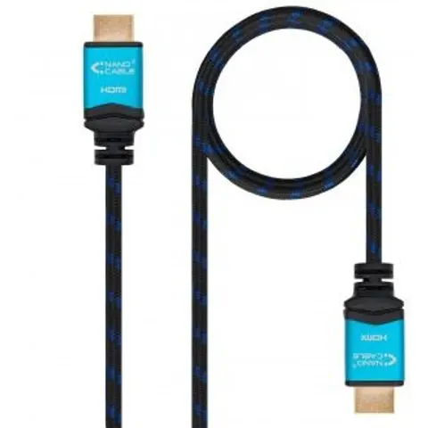 Cable HDMI 3D/4K Macho-Macho (5 mts) - Nanocable – imagen 2
