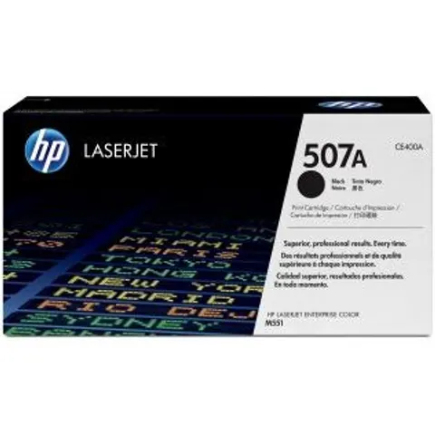 HP Toner Laser Negro 507A – imagen 2