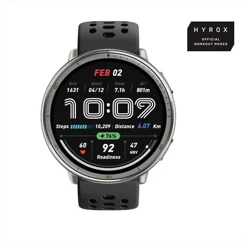 AMAZFIT Smartwatch Active 2 Round-black – immagine 2