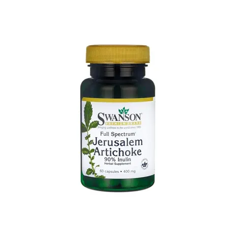Prebiotic Jerusalem Artichoke, 400mg - 60 caps – image 3