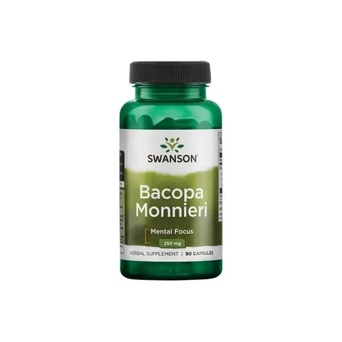 Swanson Bacopa Monnieri Extract BaCognize, 250mg - 90 caps – image 3