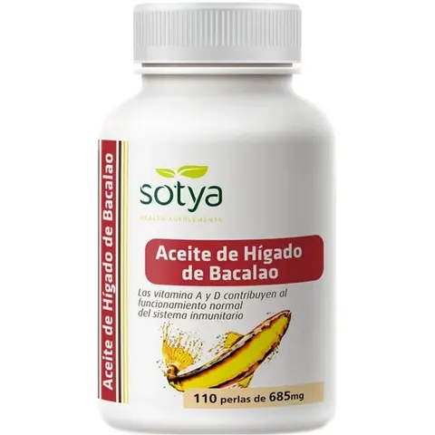 Sotya higado de bacalao 110perlas – imagen 4