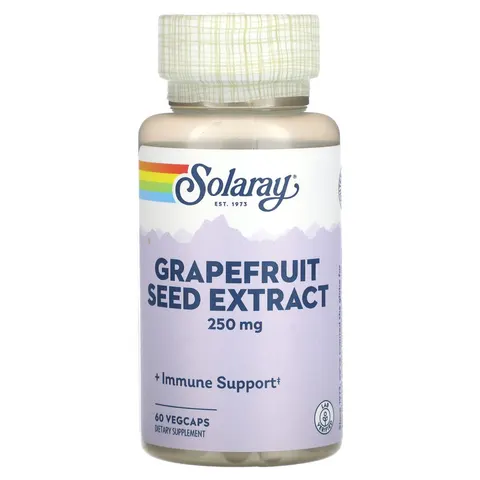 Solaray, Grapefruit Seed Extract, 250 mg, 60 VegCaps – image 3
