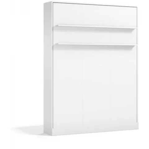MueMue Cama abatible vertical blanco 150x200cm – imagen 2