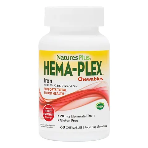 NaturesPlus Hema-Plex 60 Chewable Tablets – image 3