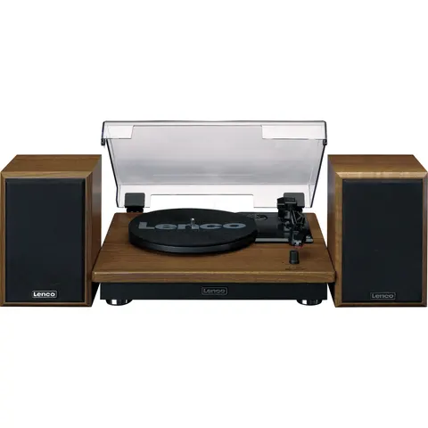 Lenco Ls-100Wd Madera / Tocadiscos Con 2 Altavoces Externos – imagen 2