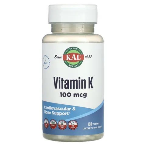 Kal 100 Mcg K1 Tablets, 100 Count – image 2