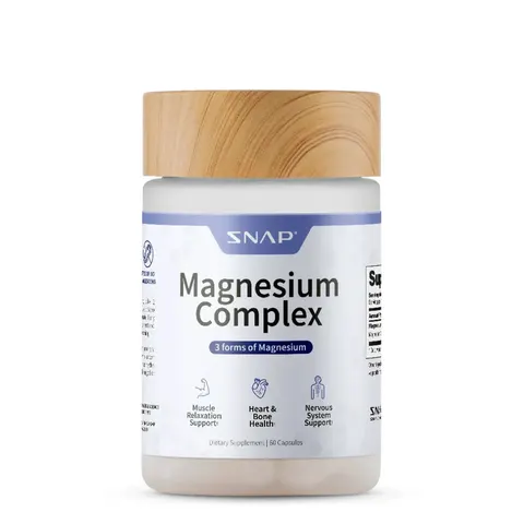 Snap Supplements Magnesium Complex 60 Caps - High Potency Blend – image 2