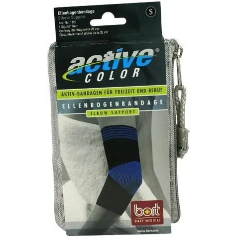 Bort Activecolor Ellenbogenbandage S schwarz – Bild 3