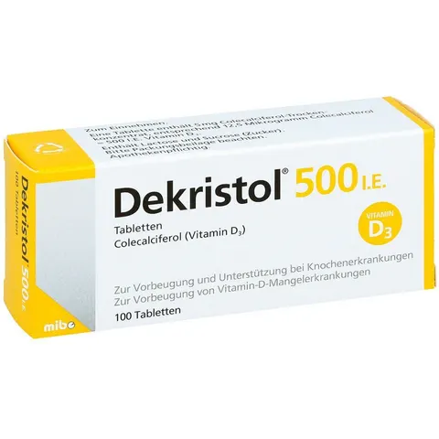 Dekristol 500 I.E. Tabletten – 704121 – Bild 2
